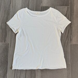 T.La White Short Sleeve Tee